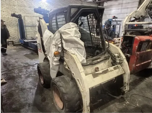 Мини погрузчик Bobcat S175, государственный регистрационный знак МА 4236 86