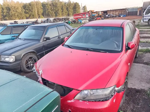 Автомобиль МАЗДА 6 в аварийном состоянии, г/н Х221МК124, 2004 г.в., VIN JMZGG12F551242929, двигатель № 259504, цвет красный, комплектность и состояние  не проверялась данное  имущество обращено в доход государства, (Документы отсутствуют)Находится в Дзержинском районе