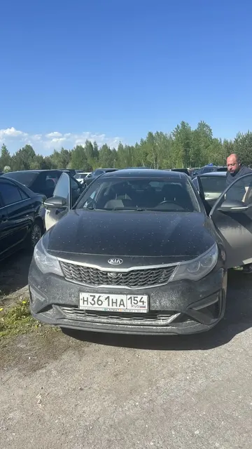 Легковой автомобиль KIA JF OPTIMA, 2018 г.в., г/н Н361НА154, VIN; XWEGW413BK0009515, черного цвета (залог, повтор)