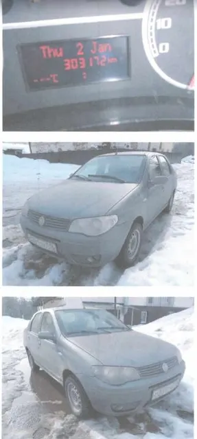FIAT 178CYN1A Albea, год изготовления 2011, VIN XU3178000ВZ143880