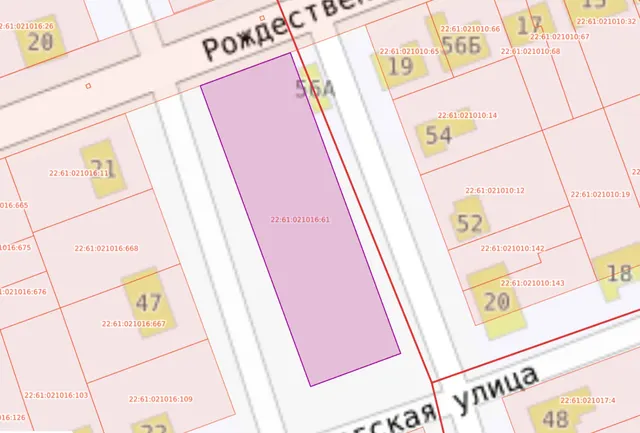 Право на заключение договора аренды земельного участка, государственная собственность на который не разграничена, площадью 3000 кв.м, с кадастровым номером 22:61:021016:61, расположенного по адресу: Российская Федерация, Алтайский край, г. Барнаул, с. Власиха, б-р Мирный, 45а