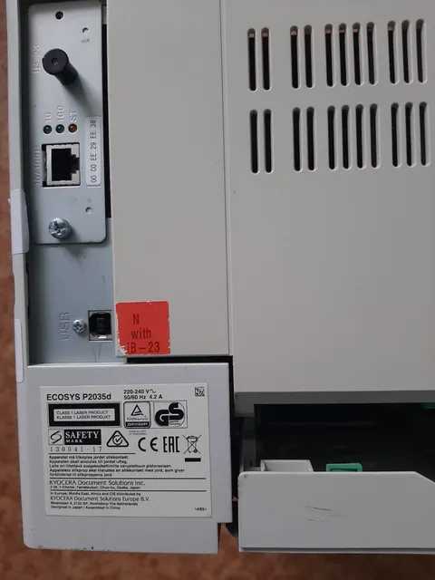 Принтер лазерный д/работы по сети Kyocera