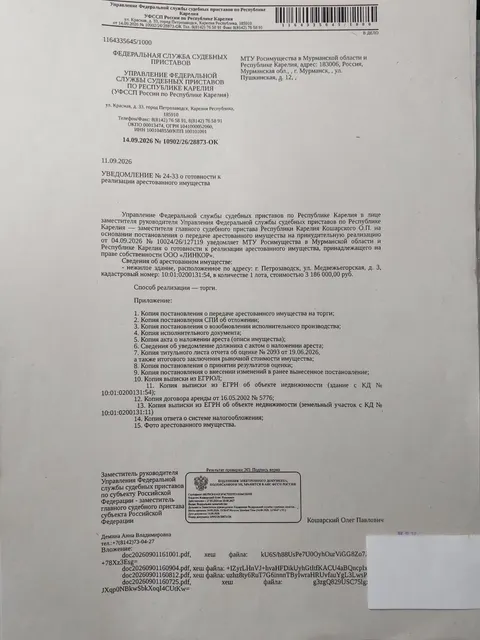 Здание нежилое, площадью 120,3 кв. м., кадастровый номер 10:01:0200131:54.