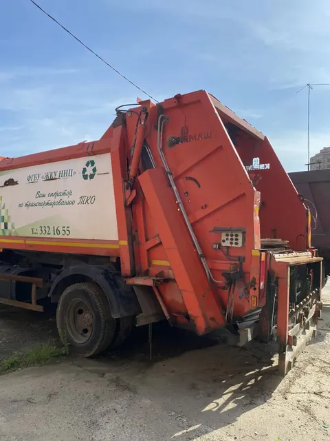 автомобиль-мусоровоз КО-456-20 НА ШАССИ КАМАЗ 43253-R4