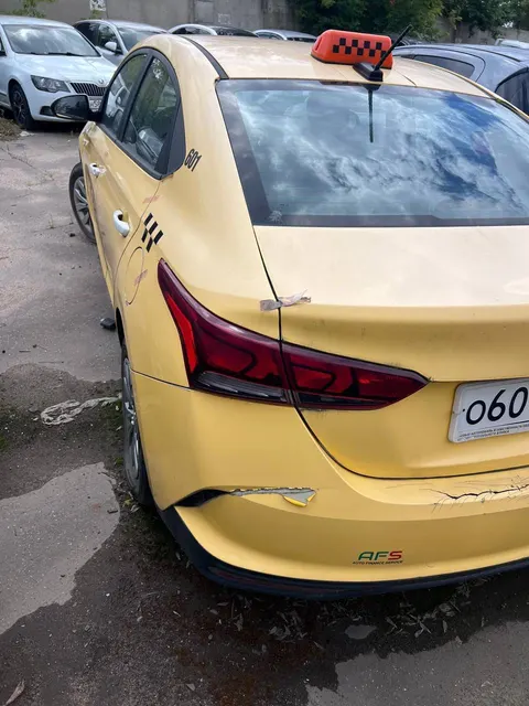 АМТС HYUNDAI SOLARIS, 2020гв, г/н О601КР193, цвет желтый, VIN Z94K241CBMR241069