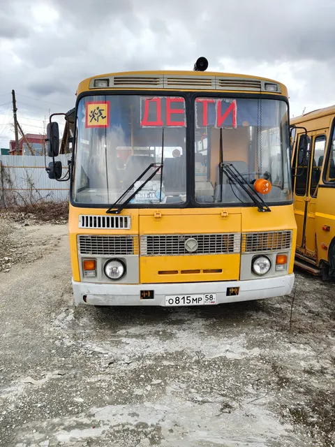 Автобус для перевозки детей, ПАЗ- 32053-70, год выпуска 2012, VIN X1N3205CXC0006612, цвет: жёлтый, гос. Номер О 815 МР 58