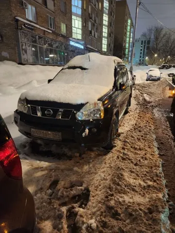 АМТС НИССАН X-TRAIL, 2008 г.в., г/н Х471ВС199, цвет черный, VIN JN1TBNT31U0012862