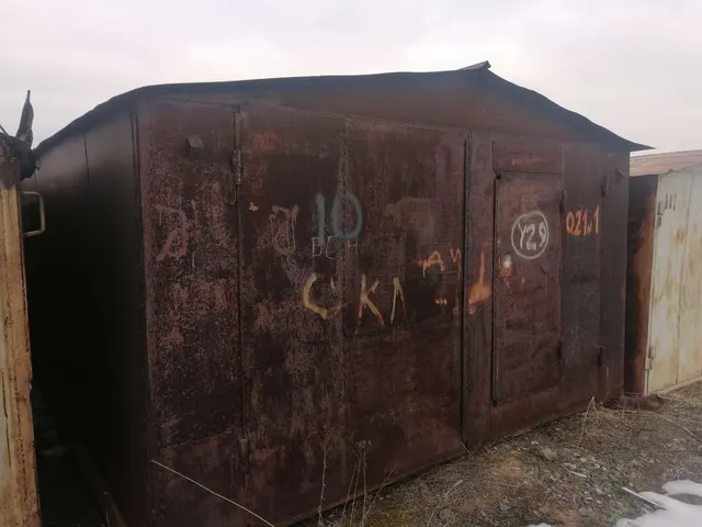 Металлический гараж