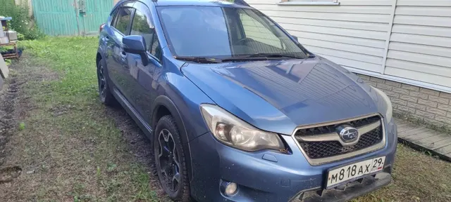 Транспортное средство Subaru Impreza XV, 2014 года выпуска, цвет - синий, VIN: JF1GР7LС5ЕG105150, государственный номер М818АХ29