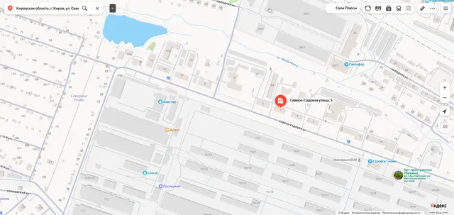 Доля в праве общей долевой собственности (1/3 доли) на жилое помещение «квартира» площадью 39,4 кв.м., этаж № 1, кадастровый номер 43:40:000091:100, расположенная по адресу: Кировская область, г. Киров, ул. Северо-Садовая, д. 5, кв. 1