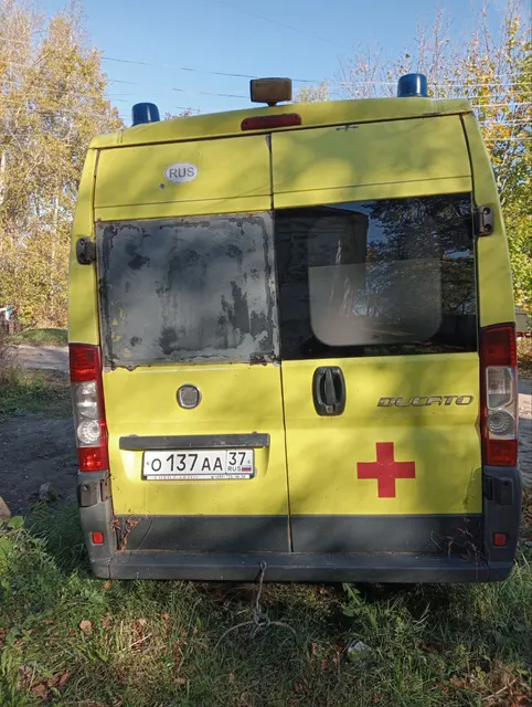 транспортное средство: марка, модель ТС: FIAT DUCATO 250АСMFB; наименование: автомобиль скорой медицинской помощи; категория ТС: В; год изготовления: 2012; VIN: ZFA25000002268863