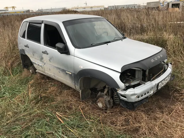 Автомобиль Шевроле Нива 212300-55, г/н Н047СМ 154, VIN X9L2123000J0662807 , г.в. 1993, (каркас машины, колеса, фары, салон отсутствует, ключи в наличии, документы отсутствуют)