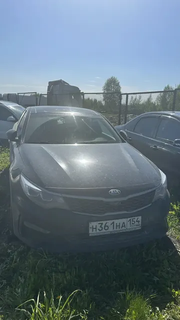 Легковой автомобиль KIA JF OPTIMA, 2018 г.в., г/н Н361НА154, VIN; XWEGW413BK0009515, черного цвета (залог, повтор)
