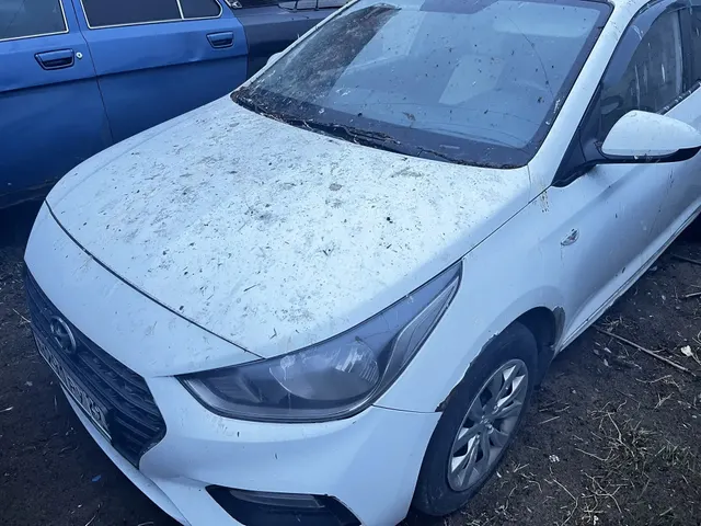 Транспортное средство Hyundai Solaris, 2018 года выпуска, цвет - белый, VIN Z94K241BAKR118169, государственный номер М291РУ29