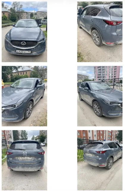 Легковой автомобиль MAZDA CX-5, 2020 года выпуска, государственный номер Е433ХС18, идентификационный номер (VIN) RUMKEEW7A03078395, № двигателя 60209679, рабочий объём двигателя – 1998 куб. см, мощность двигателя 149,6 л.с., 110 кВт.