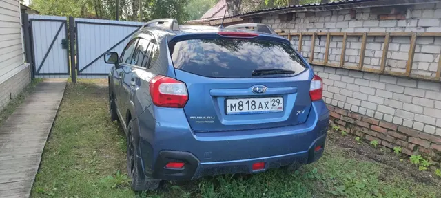 Транспортное средство Subaru Impreza XV, 2014 года выпуска, цвет - синий, VIN: JF1GР7LС5ЕG105150, государственный номер М818АХ29