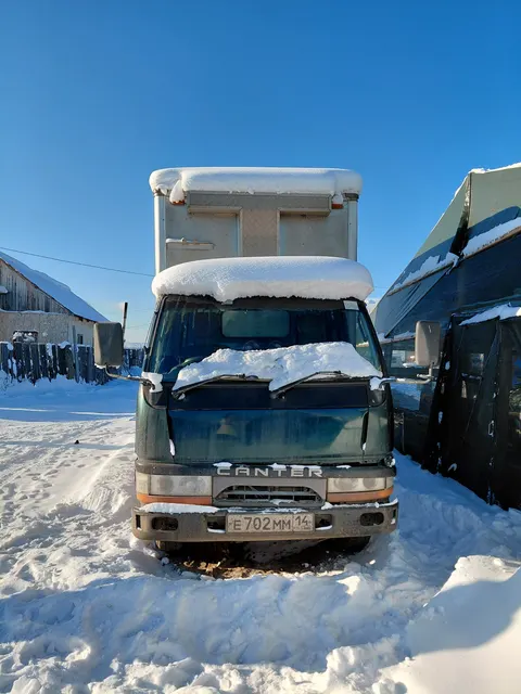 Грузовой фургон, Mitsubishi Canter, 1994 г.в., г/н Е702ММ14, цвет зеленый, номер шасси (рамы) FE537EV500542, № двигателя D29695, объем двигателя 4214.000 см.куб. мощность двигателя 96.000кВт., мощность двигателя 130.000 л.с. Местонахождение: РС(Я). Собственник Ли Н.Ч.-С.