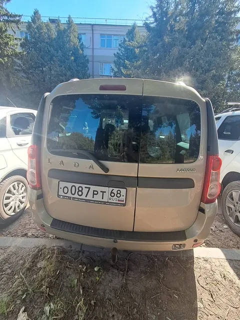 LADA LARGUS; 2021 г.в.; г/н: О087РТ68; цвет: СЕРЫЙ; VIN: XTAKS045LM1361227