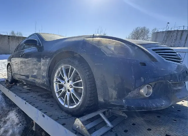 1. Легковой автомобиль "INFINITI G25", VIN JN1BDAV36U0530276, цвет чёрный, (21-008503-1)