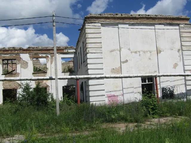 Здание учебного корпуса (под разбор). 2 этажное, назначение: нежилое, площадью 1311,50 кв.м, 1958 года ввода в эксплуатацию, расположенное по адресу: Самарская область, Шенталинский район, станция Шентала, улица Льва Толстого, дом 47.