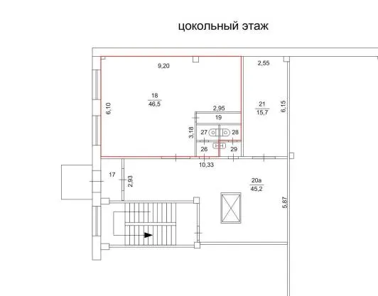 Нежилое помещение позиции 18, 19, 26-28, назначение: нежилое, общей площадью 53,4 кв.м., этаж: № цокольный, кадастровый номер:74:25:0303205:711. Адрес (местоположение): Россия, Челябинская область, г. Златоуст, ул. им. Н.Б. Скворцова, д. 32.