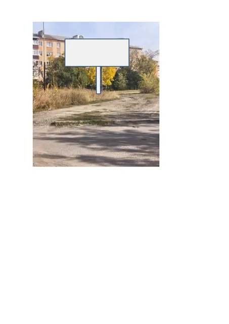 Право на заключение договора на установку и эксплуатацию рекламных конструкций на земельных участках, расположенных на территории муниципального образования «Город Гуково», Ростовская область, г.Гуково, ул. Ковалева, 47Р, номер на схеме Р12