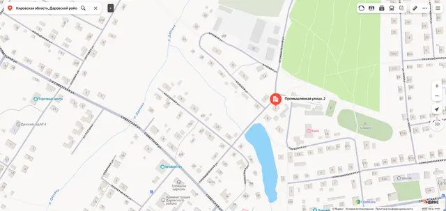 Доля в праве общей долевой собственности (1/5 доли) на жилое помещение «квартира» площадью 41,1 кв. м., этаж № 2, кадастровый номер 43:08:310404:539, расположенное по адресу: Кировская область, Даровской район, пгт. Даровской, ул. Промышленная, д. 2, кв. 6