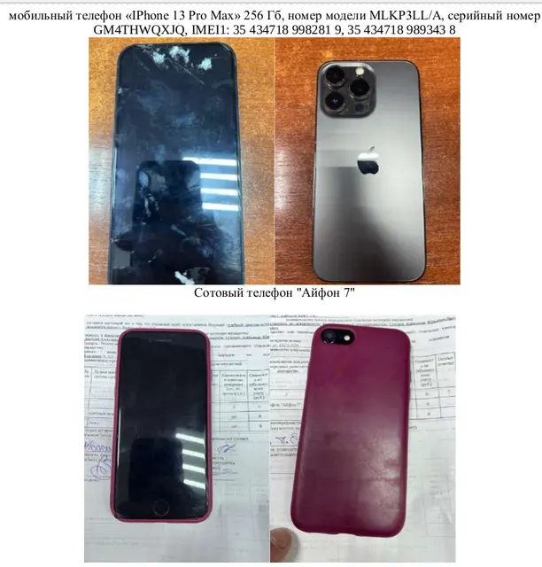 Годные остатки (запасные части в сборном виде) телефонов: «Tecno POP 7», iPhon 12, "realme C35", Tecno Spark gol, Realme Note 50, "TECNO SPARK Go", TECNO POVA Neo 3, Redmi A3, Samsung Galaxy A3,  Iphone 15 Pro, Redmi,  Realme 10, Redmi 14C, Tecno Spark 20 Pro+, Honor 90, IPhone 13 Pro Max, Айфон 7,  Honor 20 Pro, «Jinga», fiy, ALCATEL onetouch, «Jinga Simple F100, «Lenovo»    и др. Детальное описание лота - указано в пункте 3 Извещения.