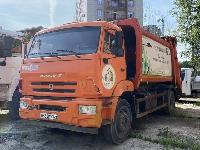 автомобиль-мусоровоз КО-456-20 НА ШАССИ КАМАЗ 43253-R4