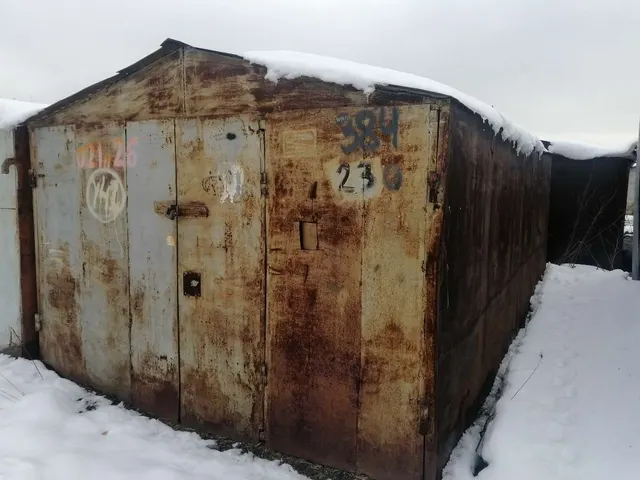 Металлический гараж