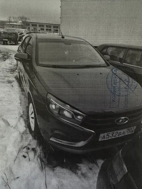 Автомобиль Лада Веста г/н А532ВА702, VIN XTAGFL110KY343692