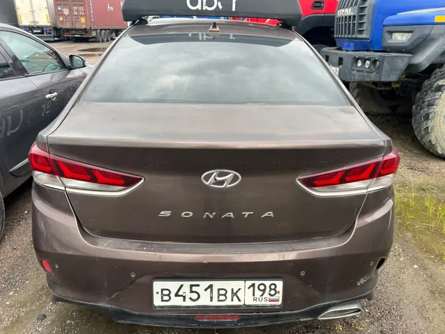 Автомобиль HYUNDAI SONATA, 2018г.в., г/н B451BK198, VIN: XWEE341CBK0002698, цвет бронзовый, объём двигателя 1999 см.куб., мощность двигателя 110.000 кВт/ 149.56 л.с.