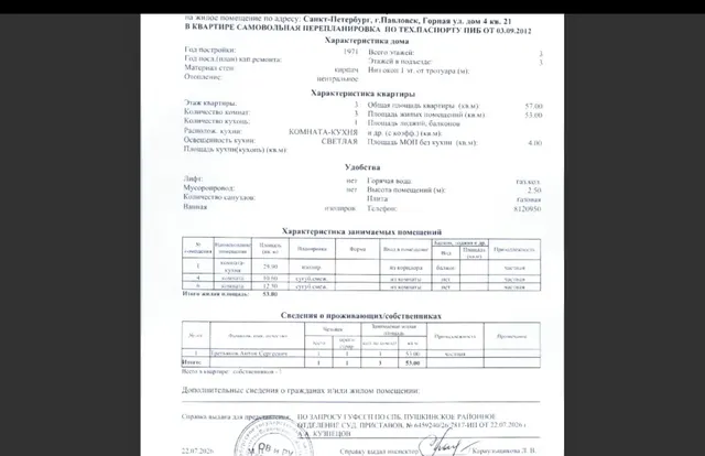 Квартира общ.пл. 57,0 кв.м., кадастровый № 78:42:0016416:162, расположенная по адресу: Санкт-Петербург, г. Павловск, ул. Горная д. 4, кв. 21.