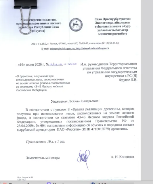 Продажа древесины, которая получена при использовании лесов, расположенных на землях лесного фонда, в соответствии со ст. 43-46 Лесного кодекса Российской Федерации (далее; древесина), в соответствии с Постановлением Правительства Российской Федерации от 23 июля 2009 г. № 604