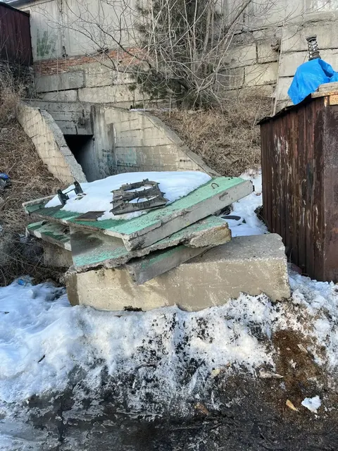Часть сооружения