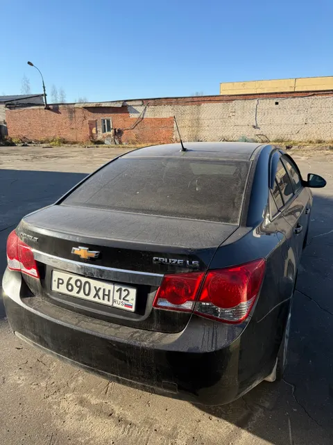 Легковой седан ШЕВРОЛЕ КРУЗ KL1J; 2012г.в.; г/н: Р690ХН12; VIN: XUFJA695JC3067266; цвет: ЧЕРНЫЙ МЕТАЛЛИК