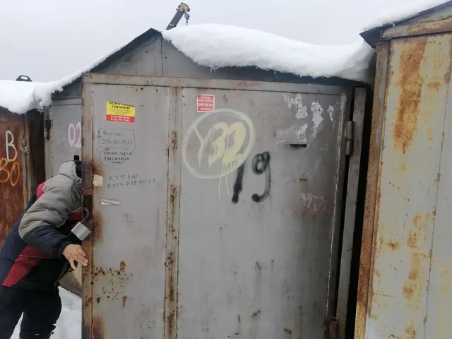 Металлический гараж