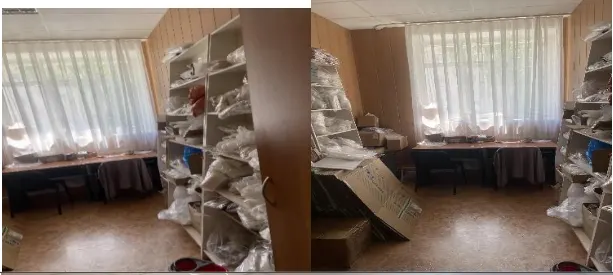 Нежилое помещение 39 (офис №11), этаж 1, общей площадью – 12,3 кв.м,  расположенное по адресу: Республика Татарстан, г. Елабуга, ул. Казанская, д. 13 с оборудованием 9 ед.: карниз (1 шт.), шкаф для одежды универсальный (1 шт.), шкаф для документов 2-х створчатый (2 шт.), стол стратегия Х-36 (2 шт.),  тумба Т 08 «Стратегия» (1 шт.), стул офисный на металлическом каркасе, ткань (2 шт.).