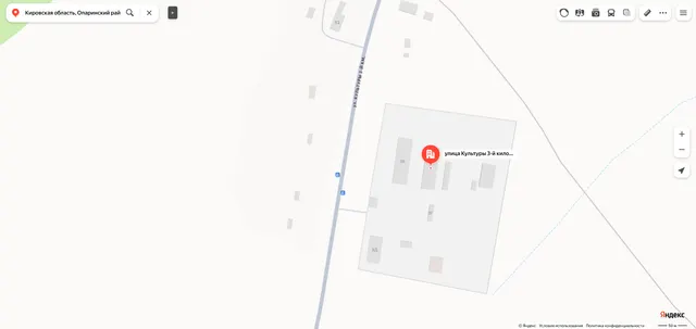 Нежилое здание «комплекс для крупно-рогатого скота» площадью 1496,9 кв.м., кадастровый номер 43:23:330603:440, расположенное по адресу: Кировская область, Опаринский район, д. Культура, ул. Культуры 3 км, зд. 3в