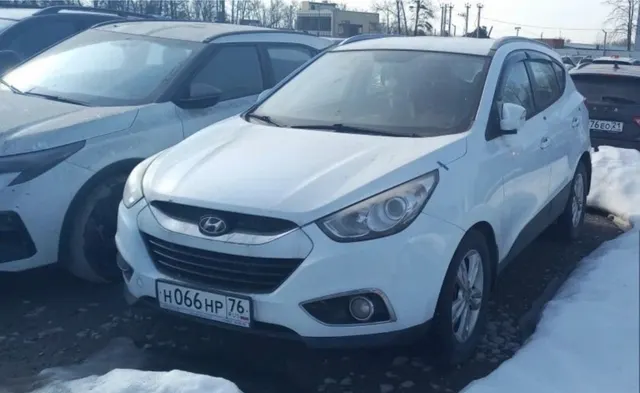АМТС ХЕНДЭ IX35 2.0 GLS AT, 2010гв, г/н Н066НР76, цвет белый, VIN U5YZU81BBBL066148
