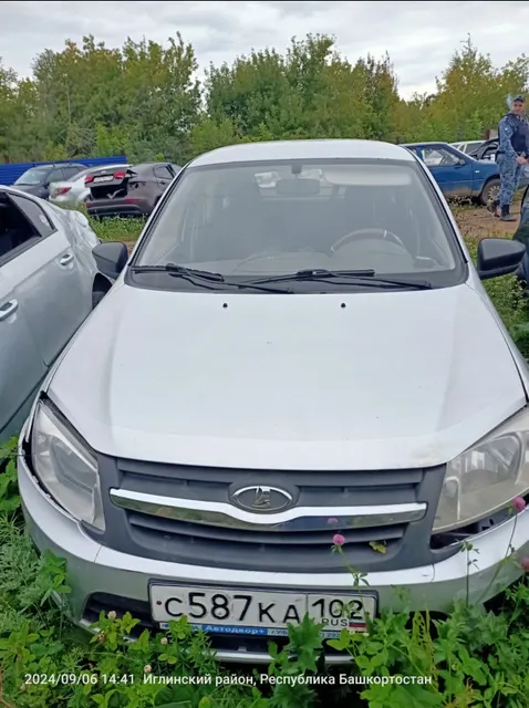 Автомобиль марки Лада 219110, гос.рег.зн. С 587 КА 102, VIN XTA219110FY148141, 2015 г.в.