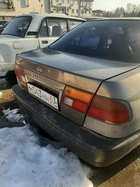 Автомобиль марки Ниссан Санни, государственный регистрационный знак М 543 НН 63 регион VIN JN1BDAB14Z0326234, 1998 г.в.