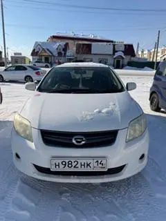 Toyota Corolla Fielder, 2010 г.в., цвет белый, NZE1419141142, мощность двигателя 110.000 л.с. Местонахождение: РС(Я), Мегино-Кангаласский район. Собственник Кириллина А.В.