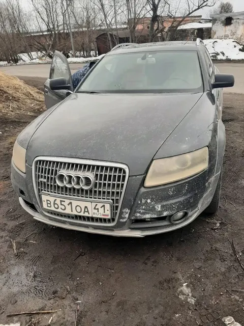 Автомобиль Audi A6 Allroad Quattro, 2006 года выпуска, цвет - черный, государственный номер В651ОА41, идентификационный номер (VIN) WAUZZZ4F27N025086, номер кузова WAUZZZ4F27N025086, номер двигателя BVJ002431, мощность двигателя - 350 л.с, объем двигателя - 4163 куб. см.