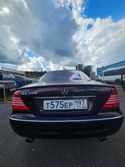 АМТС МЕРСЕДЕС-БЕНЦ CL 500, 2003гв, г/н Т575ЕР197, цвет фиолетовый, VIN WDB2153751A038163