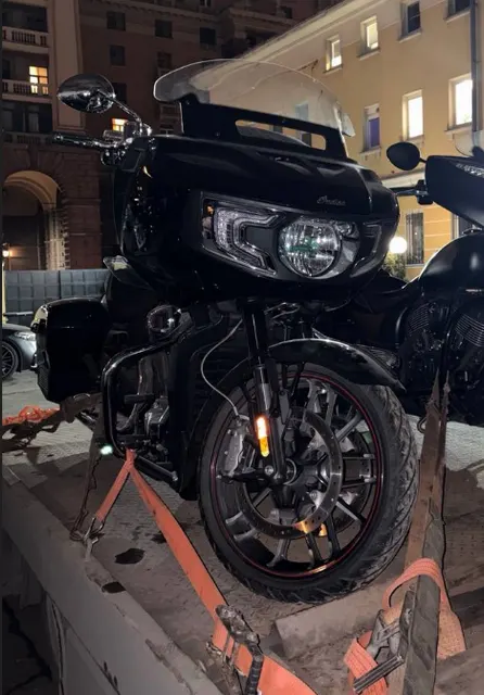 Мотоцикл Indian Challenger Limited, 2020 года выпуска, цвет: черный, гос. номер 5499ВО77