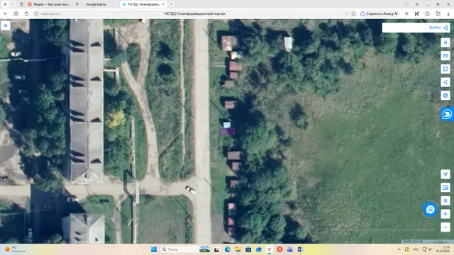 Право заключения договора аренды земельного участка с видом разрешённого  использования: хранение автотранспорта
