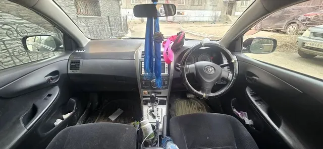 Транспортное средство Toyota Corolla Fielder, 2009 года выпуска, цвет - черный, номер кузова NZE144-9021535, государственный номер У811МР03.