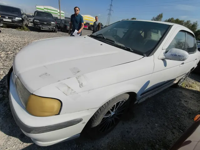 Автомобиль NISSAN SUNNY  г.р.з. А558 АК 172 белого цвета. ТС имеет ограничения ФССП на регистрационные действия (ключи и документы отсутствуют, техническое состояние не проверялось, пробег не известен). Имущество продается в том виде, в каком оно есть, в случае продажи возврату/обмену не подлежит. За скрытые дефекты имущества Продавец ответственности не несет.