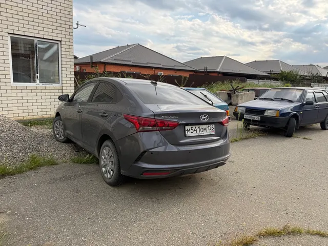 Легковой автомобиль Hyundai Solaris, 2021 г.в., г/н М541ОМ126, VIN Z94K241CBMR290963, адрес: Ставропольский край, Шпаковский район, г. Михайловск, ул. Вавилова, д. 51